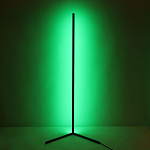 Торшер черного цвета на угловом основании Arteriors варинант исполнения - 6 | Loft Concept в Грозном