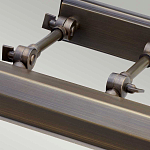 Светильник для картин с призматическим плафоном и двойными регулируемыми шарнирами Elstead Lighting варинант исполнения - 43 | Loft Concept в Грозном