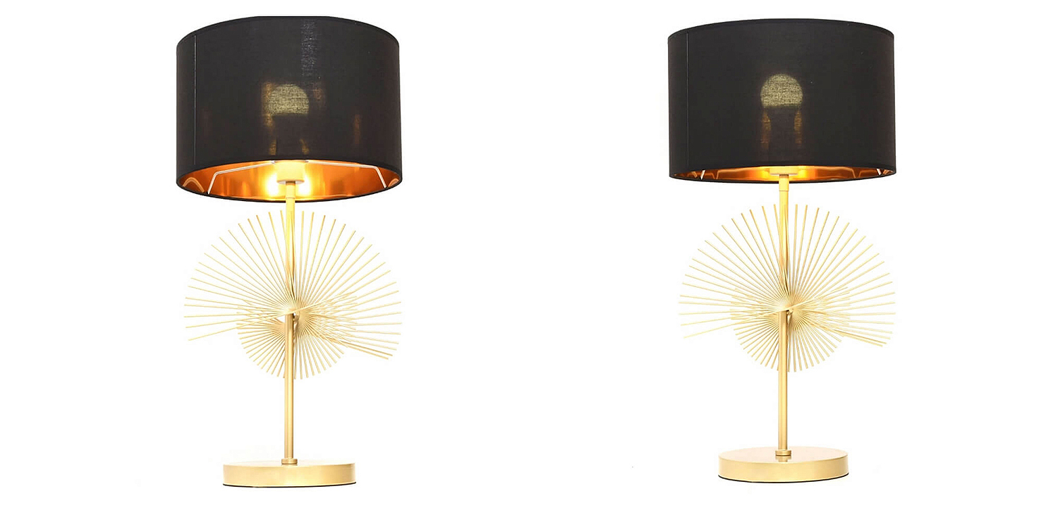 Настольная лампа Genoveva Table lamp black Настольная лампа Genoveva Table lamp black - Loft-Concept в Грозном