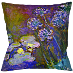 Подушка декоративная Цветы Impressionism in Art варинант исполнения - 1 | Loft Concept в Грозном