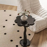 Дизайнерский журнальный стол в виде чёрного цветка Ludox варинант исполнения - 2 | Loft Concept в Грозном