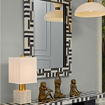 Настольная лампа геометрических форм Unique Surface варинант исполнения - 5 | Loft Concept в Грозном