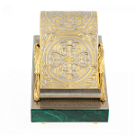 Подставка для телефона из натурального камня малахит Natural Stone Stand варинант исполнения - 3 | Loft Concept в Грозном