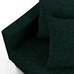 Мебельная ткань Шенилл темно-зеленый цвет 138 см T4-36 варинант исполнения - 3 | Loft Concept в Грозном