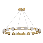 Люстра кольцевая с круглыми светодиодными источниками света Maxine Light варинант исполнения - 8 | Loft Concept в Грозном