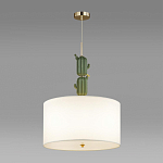 Подвесной светильник с декором в виде кактуса из керамики Opuntia D45 см варинант исполнения - 4 | Loft Concept в Грозном