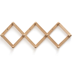 Настенная деревянная раздвижная вешалка Larson Wood Hanger варинант исполнения - 2 | Loft Concept в Грозном