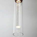 Подвесной светильник золото Sparkling Bubbles Tube Gold Hanging Lamp варинант исполнения - 4 | Loft Concept в Грозном