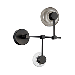 Бра с 2-мя плафонами разного диаметра и цвета Polyhedron варинант исполнения - 2 | Loft Concept в Грозном