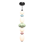 Подвесной светильник фигурный с керамическими элементами 32W LED Fragrant Light варинант исполнения - 1 | Loft Concept в Грозном