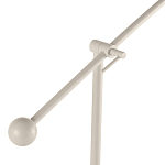 Торшер с поворотным плафоном Aracea Beige Floor Lamp варинант исполнения - 8 | Loft Concept в Грозном