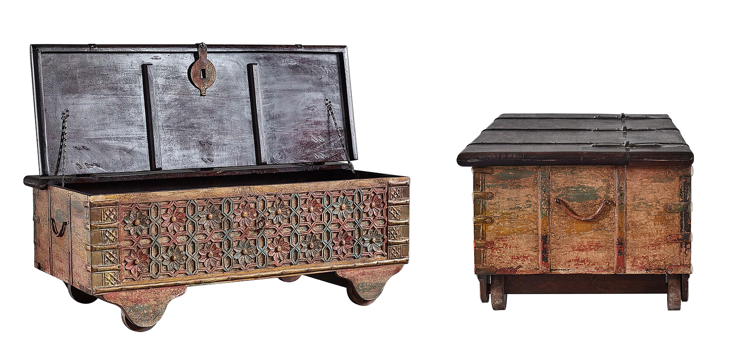 Сундук резной Chandra Carved Antique Chest - Loft-Concept в Грозном