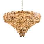 Люстра с каскадом из прозрачного хрусталя Constant Sparks варинант исполнения - 1 | Loft Concept в Грозном