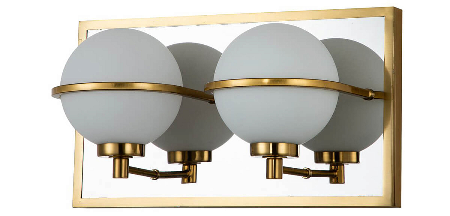 Бра Two Balls Reflection Wall Lamp Бра Two Balls Reflection Wall Lamp - Loft-Concept в Грозном