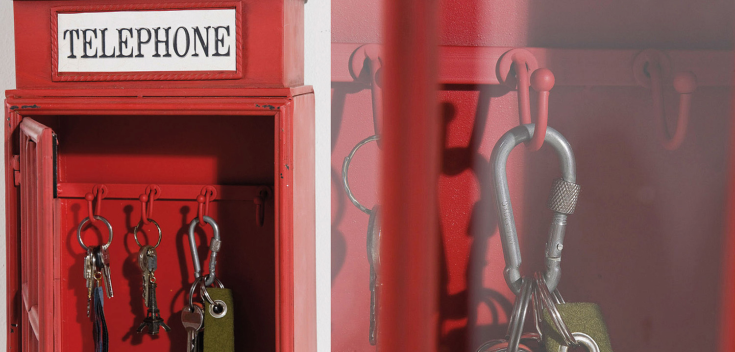 Ключница Red Telephone Box - Loft-Concept в Грозном