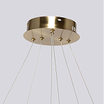 Люстра подвесная с двумя пересекающимися белыми светодиоидными кольцами Luke Lampco Tracer Lamp варинант исполнения - 9 | Loft Concept в Грозном