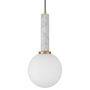 Подвесной светильник с мраморным основанием Marble Ball Lamp