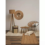 Торшер с плетеным абажуром на основании в виде треноги Lamp with Wicker Lampshade варинант исполнения - 4 | Loft Concept в Грозном