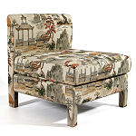 Кресло Lhasa с рисунком шинуазри  варинант исполнения - 7 | Loft Concept в Грозном