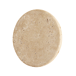 Бра с круглым плафоном из травертина Shaw Marble Lighting варинант исполнения - 1 | Loft Concept в Грозном