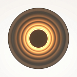 Бра круглое Soft Halo серый варинант исполнения - 2 | Loft Concept в Грозном