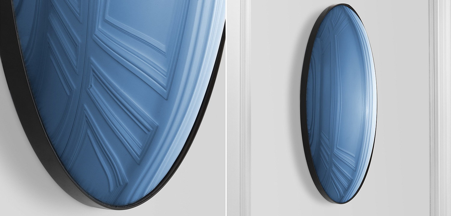 Настенный декор Eichholtz Mirror Pacifica Blue Настенный декор Eichholtz Mirror Pacifica Blue - Loft-Concept в Грозном