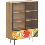 Витрина с изображением на дверцах Elise Cupboard варинант исполнения - 16 | Loft Concept в Грозном