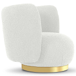 Кресло с обивкой букле Ambrose Boucle Armchair варинант исполнения - 3 | Loft Concept в Грозном