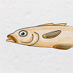 Плитка с узором Рыба Русалка варинант исполнения - 5 | Loft Concept в Грозном