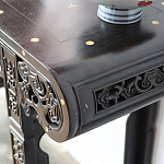 Черная резная консоль в Китайском стиле из массива Black Dragon Console варинант исполнения - 4 | Loft Concept в Грозном