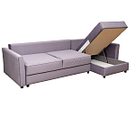 Диван трехместный раскладной Giorgio Sofa серый варинант исполнения - 3 | Loft Concept в Грозном
