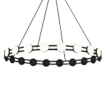 Люстра кольцевая с круглыми светодиодными источниками света Maxine Light варинант исполнения - 2 | Loft Concept в Грозном