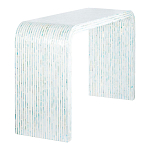 Консоль с инкрустацией Dominic Blue варинант исполнения - 1 | Loft Concept в Грозном