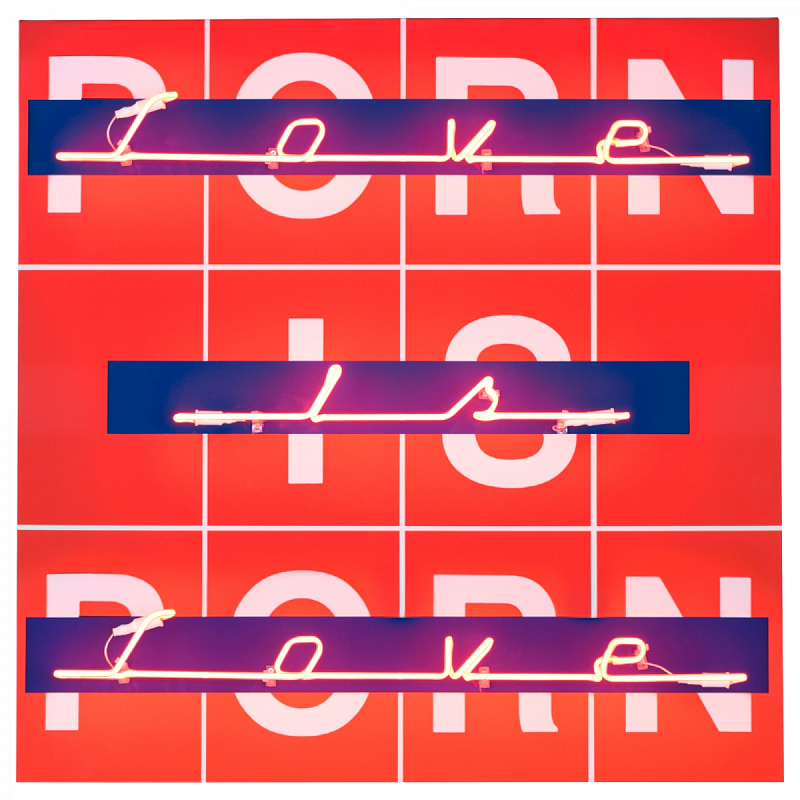 Постер Love is love Красный в Грозном | Loft Concept 