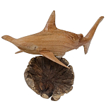 Статуэтка из дерева рыба-молот Animals of the World варинант исполнения - 3 | Loft Concept в Грозном