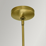 Подвесной светильник с прозрачным рифленым цилиндрическим плафоном Kichler варинант исполнения - 7 | Loft Concept в Грозном