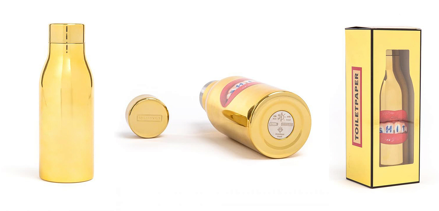 Бутылка Seletti Thermal Bottle Shit Бутылка Seletti Thermal Bottle Shit - Loft-Concept в Грозном