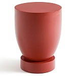 Приставной столик из массива манго Tom-tom Red варинант исполнения - 1 | Loft Concept в Грозном