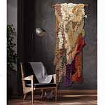 Тканый вручную абстрактный гобелен Коралловый риф Coral reef варинант исполнения - 3 | Loft Concept в Грозном