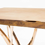 Обеденный стол прямоугольный с фигурными ножками G-table варинант исполнения - 1 | Loft Concept в Грозном