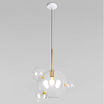 Подвесной светильник со стеклянными плафоном в виде шара и золотыми деталями & Coombes варинант исполнения - 1 | Loft Concept в Грозном