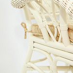 Комплект обеденный из ротанга Eloise grand white варинант исполнения - 9 | Loft Concept в Грозном