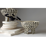 Чаша на ножках для фруктов или сухофруктов "Лонерно" варинант исполнения - 3 | Loft Concept в Грозном