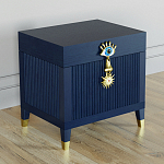 Сундук Eye Elsa Dreams Blue варинант исполнения - 1 | Loft Concept в Грозном