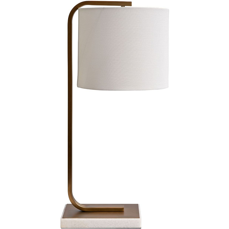 Настольная лампа на мраморном основании Victory Белый в Грозном | Loft Concept 