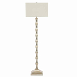 Торшер с фактурным каркасом и прямоугольным тканевым абажуром Shiye and Simplicity варинант исполнения - 1 | Loft Concept в Грозном