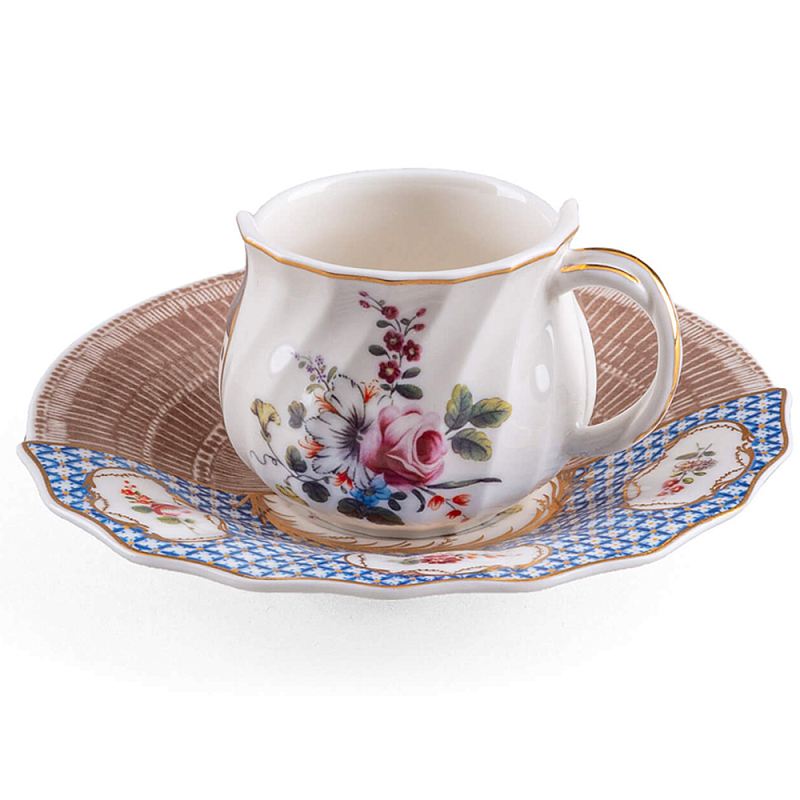 Кофейная пара Seletti Djenne Белый Мульти Кофейная пара Seletti Djenne Белый Мульти в Грозном | Loft Concept
