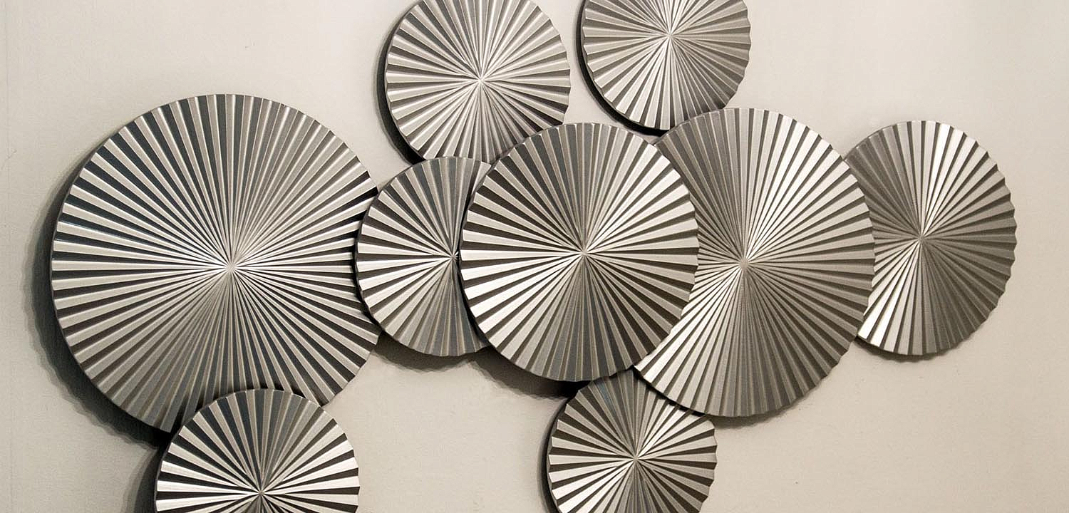 Арт-объект Apollo Silver Wall Plaque Disc 9 Арт-объект Apollo Silver Wall Plaque Disc 9 - Loft-Concept в Грозном