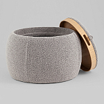 Пуф-трансформер Люкке с крышкой серый варинант исполнения - 5 | Loft Concept в Грозном