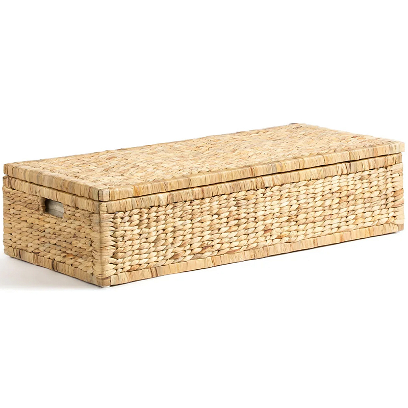Корзина под кровать Evette Wicker Under Bed Basket Бежевый Корзина под кровать Evette Wicker Under Bed Basket Бежевый в Грозном | Loft Concept